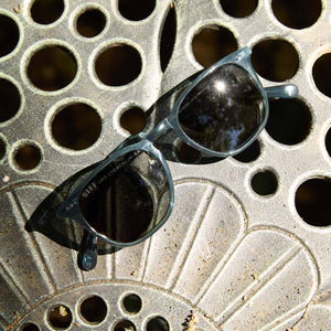 Maxwell Square Sunglasses | Night Sky & Grey Gradient Polarized