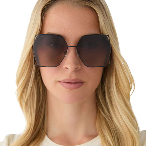 donna iv - black + twilight gradient + polarized sunglasses 6