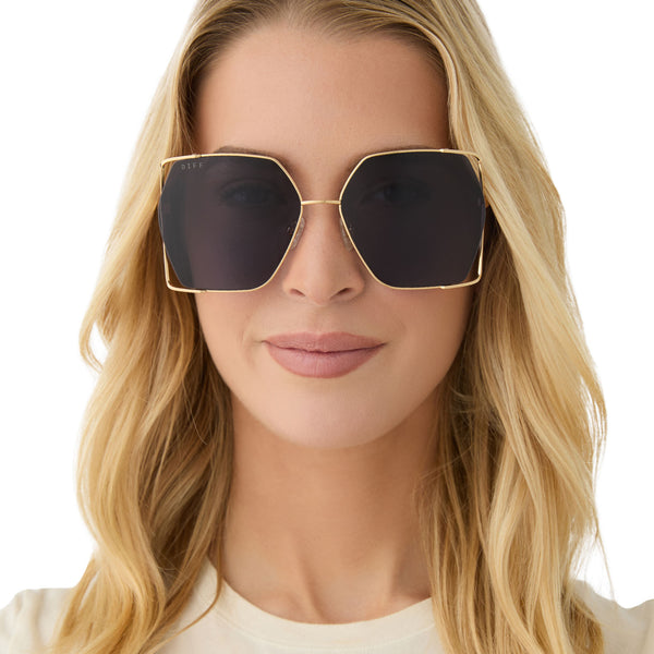 donna iv - gold + midnight + polarized sunglasses 6