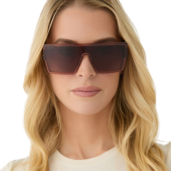 electra - café ole + brown gradient + polarized sunglasses 1