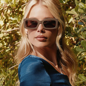 INDY - LONDON STONE + GREY SUNGLASSES
