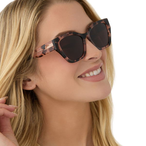 evie - himalayan tortoise + brown + polarized sunglasses 5