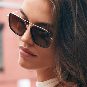 JORDAN - MOSCOW MULE + BROWN GRADIENT + POLARIZED SUNGLASSES