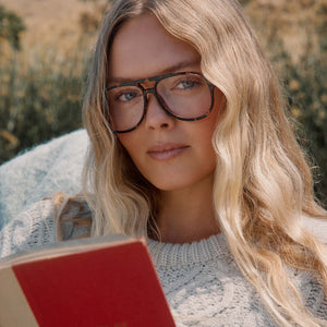 Tatum Aviator Readers | Espresso Tortoise | DIFF Eyewear