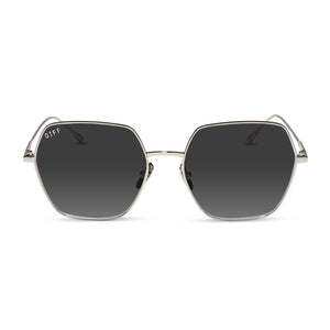 HARLOWE - SILVER + GLASSES