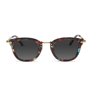 Diff Eyewear Rue Tortoise Shell Sunglasses Tortoise Shell Glasses On Face Diff Rue Eyeglasses  main image 3