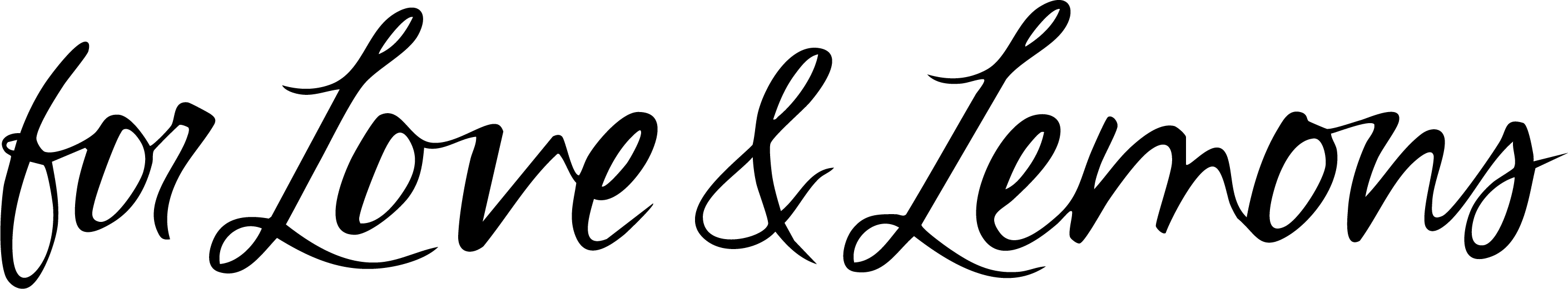for love and lemon logo