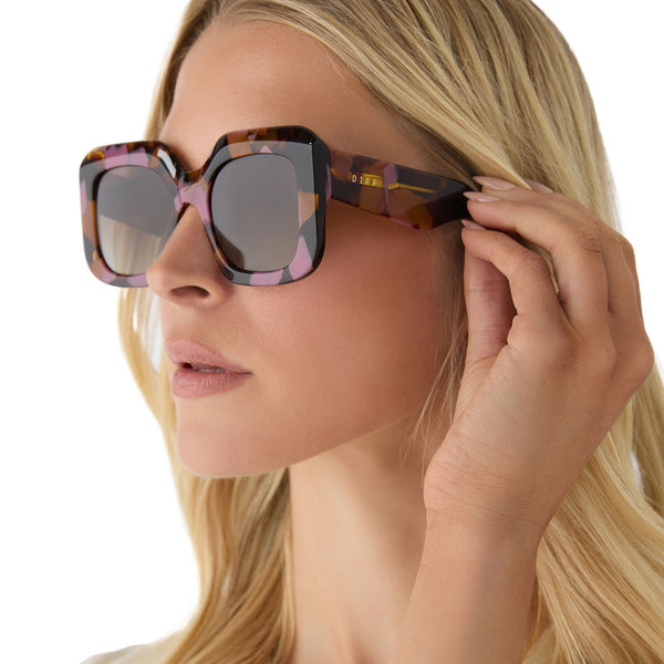 giada - torino tortoise + brown gradient + polarized sunglasses 6