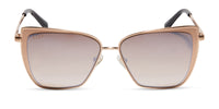 swatch for GRACE - GOLD + TAUPE ROSE MIRROR SUNGLASSES