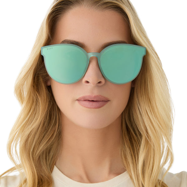 gemma - aquatic awe + aquatic awe mirror sunglasses 1