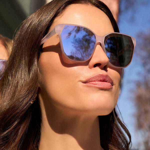 gia - thistle + lavender mirror sunglasses 1