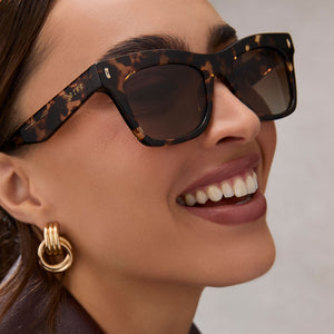 Bradley Cateye Sunglasses | Espresso Tort & Brown Gradient  display picture 3
