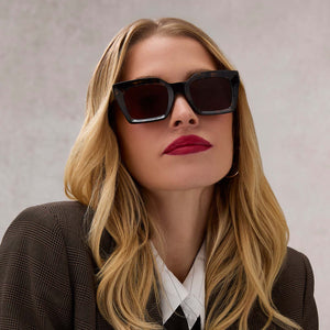 Greer Square Sunglasses | Espresso Tort & Brown Gradient 