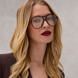 TOSCA II - ESPRESSO TORTOISE + PRESCRIPTION GLASSES