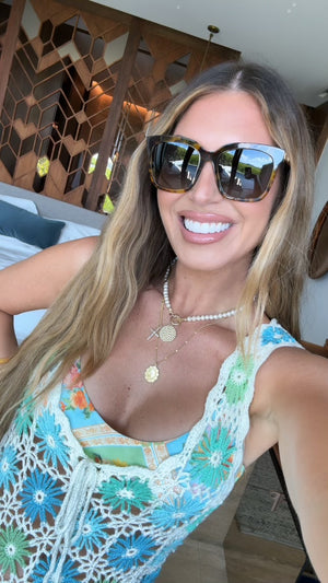 GIA - ESPRESSO TORTOISE + GREY SUNGLASSES
