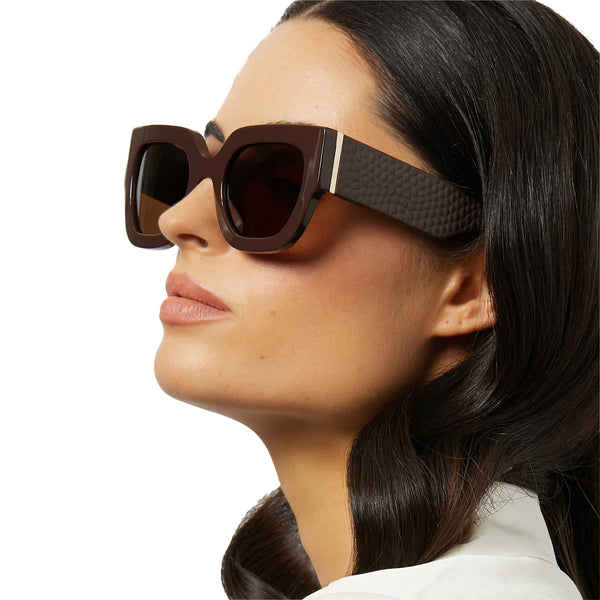 maren - truffle + truffle + polarized sunglasses 6