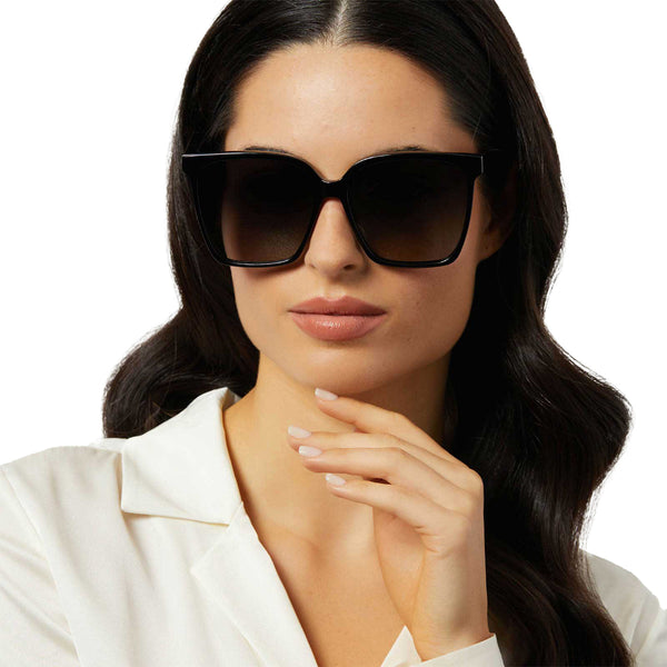 naomi - black + grey gradient + polarized sunglasses 6