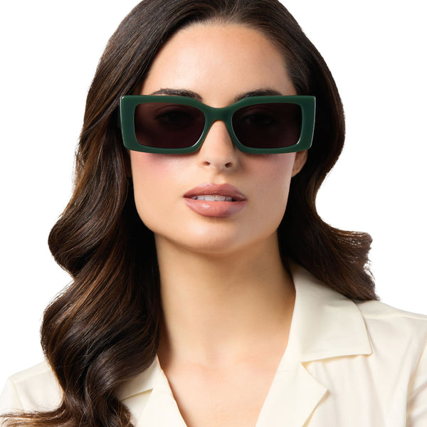alessandra - alpine + grey + polarized sunglasses 6
