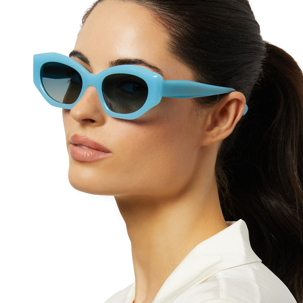 margot - paradiso + paradiso blue + polarized sunglasses 5