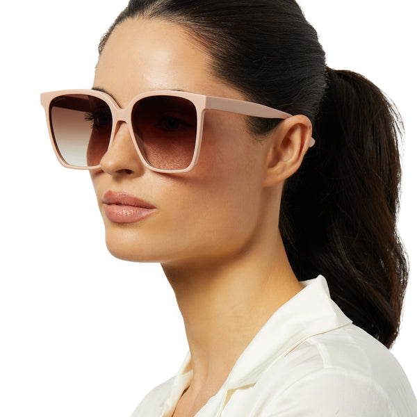 naomi - nude + brown gradient + polarized sunglasses 5