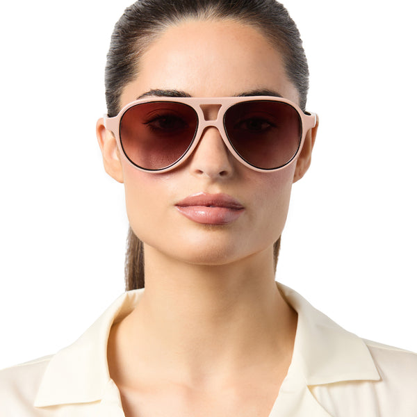 pia - nude + brown gradient + polarized sunglasses 7