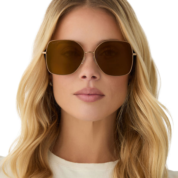 iris - copper metal + brown gold flash + polarized sunglasses 7