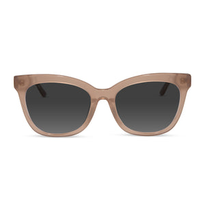 JJD Winston Glasses | Warm Taupe | DIFF Eyewear