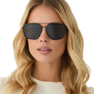 Jordan Navigator Sunglasses | Black & Grey | DIFF Eyewear