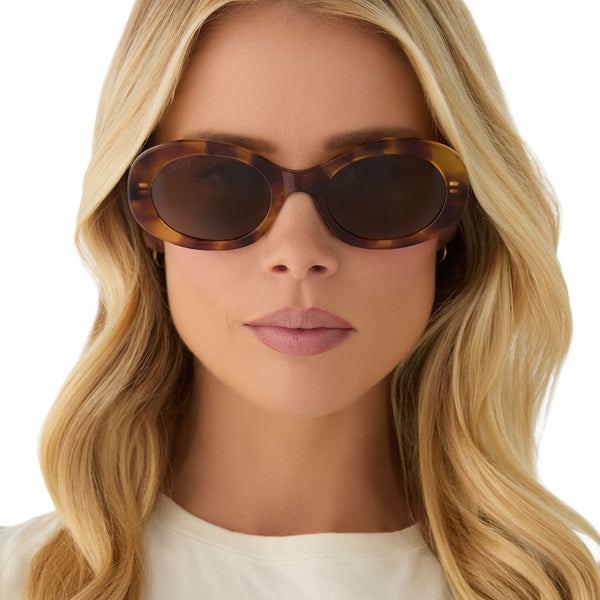 lainey - brown fleur + brown sunglasses 6