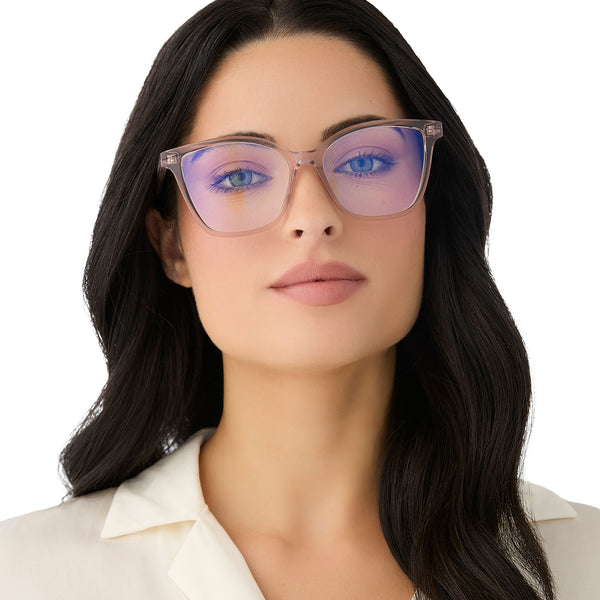 leah - light pink crystal + blue light readers 5