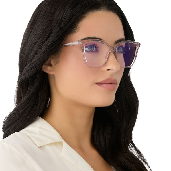 leah - light pink crystal + blue light readers 6