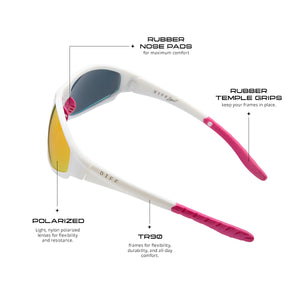 Lightning Wrap Sunglasses | Slate Grey & Grey Polarized  display picture 1