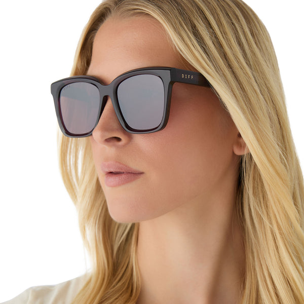 meredith - aubergine + aubergine + silver flash sunglasses 5