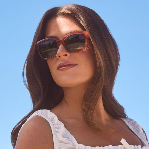 madison mealy - mae + honey tortoise + g15 + polarized sunglasses 5