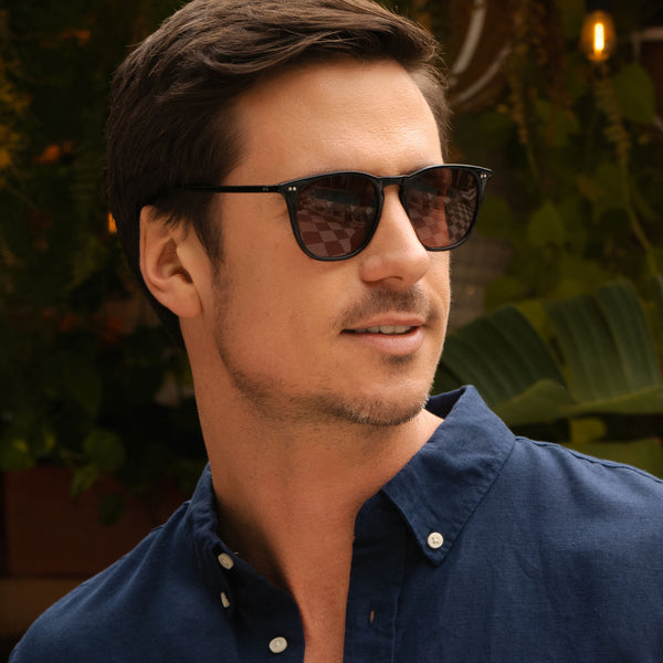 maxwell xl - black + mauve + polarized sunglasses 1
