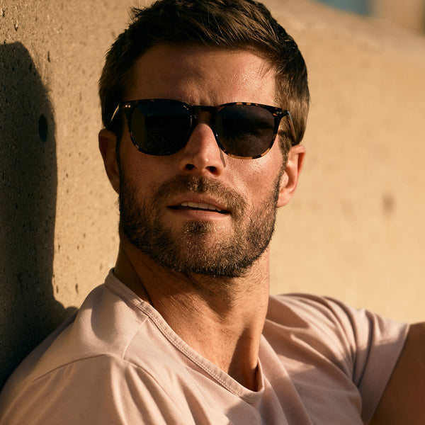 maxwell xl - espresso tortoise + grey + polarized sunglasses 1