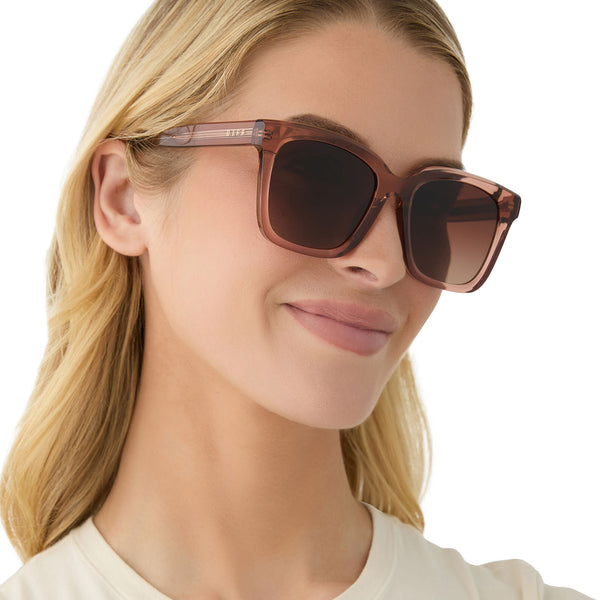 meredith - café ole + brown gradient + polarized sunglasses 5