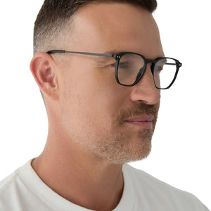 noel様 Noel Square Glasses | Black | Diff Eyewear