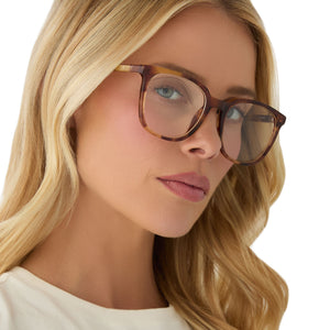 PARKER - BROWN FLEUR + PRESCRIPTION GLASSES