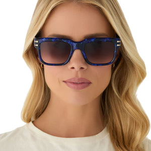 Wicked Elphaba Sunglasses | Blue Tort & Brown Gradient 