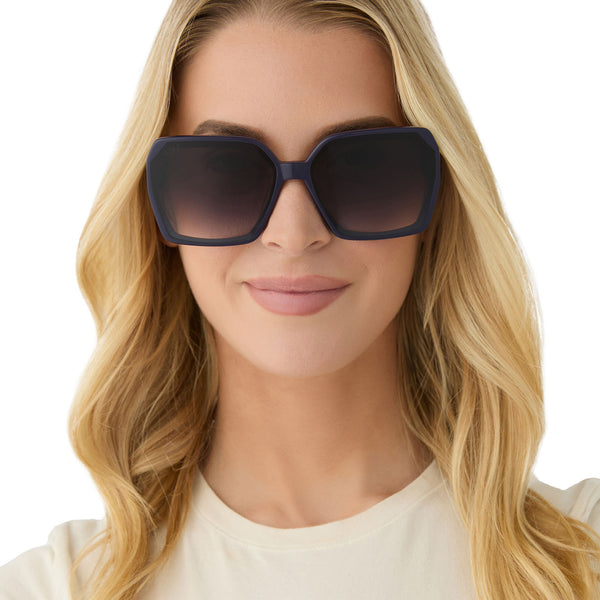 presley - royal + grey gradient sunglasses 1