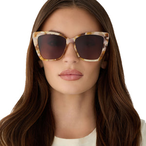 Becky II Cateye Sunglasses | Gilded Tort & Brown Gradient  display picture 1