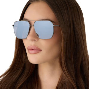 Berkely Navigator Sunglasses | Gunmetal & Slate Flash | DIFF Eyewear