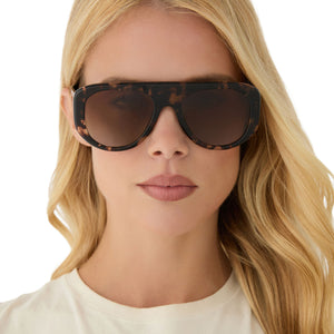 Women\'s Oversized Brown Gradient Shield Sunglasses Tom Ford Oversized Gradient Shield Sunglasses – LUXE LIVING  main image 2