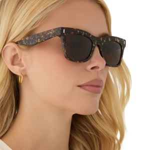 Bradley Cateye Sunglasses | Glitter Tortoise & Brown | DIFF  display picture 1
