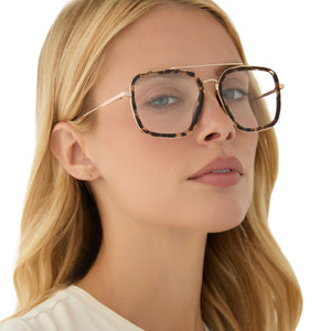 Jordan Navigator Blue Light Glasses | Espresso Tortoise | DIFF Eyewear