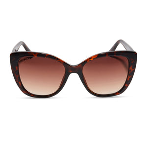 RAE - DARK TORTOISE + BROWN GRADIENT SUNGLASSES