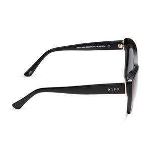 RAE - MATTE BLACK + GREY SUNGLASSES