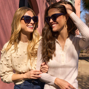 Lizzy Cateye Sunglasses | Royal & Midnight | DIFF Eyewear