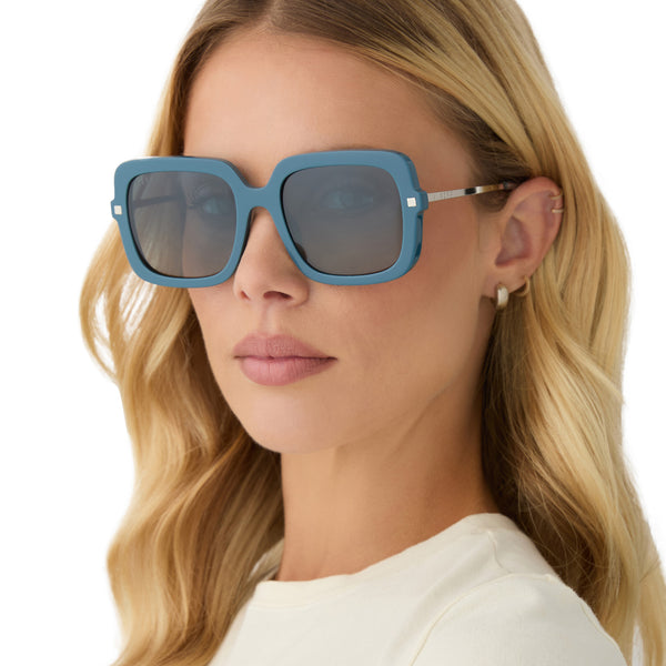 sandra - deep space + aegean blue flash + polarized sunglasses 1